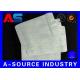 7 * 10 Cm White Plastic Sleeves Aluminum Foil Bags Zip Lock Pounch For Capsules