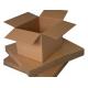 Brown Heavy Duty Recycled Cardboard Boxes Custom Printed Corrugated Boxes For Moving