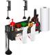 Blackstone Griddle BBQ Grill Caddy for Blackstone 28/36 Griddle Space Saving with Paper Towel Holder & Magnetic Tool Holder
