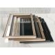 Powder Coating Aluminium Edge Profile Narrow Frame For Kitchen Door ODM