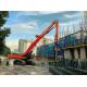18 Meter Hydraulic Vibrating Pile Driver For 45 To 60 Ton Excavator