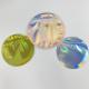 Holographic Mylar Printed Coin Zipper Packaging Bags Circle Shaped 3.5g