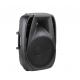 15 inch Active Speaker System Portable PA with Battery handle and wheels , Trolley speakers