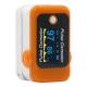 58mm X 34mm X 32mm Portable Pulse Oximeter 2 AAA Batteries Powered Spo2 Pi PR For Adult