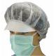 Hygienic Disposable Scrub Caps Peaked Disposable Bouffant Hats Lightweight