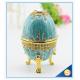 easter egg wedding gift /wedding gift / Easter egg/ blue colour with diamond