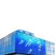 LED Screen Film Transparent Flexible Curved Video Wall Commercial Ads Led Ad Displays Stick on Glass Window Indoor Advertising
