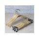 Wooden Laundry Padded Retail Store Hangers , Plywood Material Bulk Coat Hangers