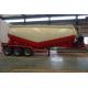 TITAN vehicle 3 axle Bulk cement trailer with diesel engine air compressors for sale