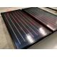 Aluminum Blue Absorber Flat Plate Solar Collector Hotel Solar Hot Water Heater