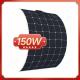 150w PV Frameless Solar Modules Panel 10BB IP68 Rated