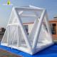 Outdoor Non Continuous Inflatable Bubble Tent House Convenience PVC White Windproof