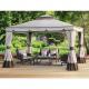 WFG-039 outdoor gazebo furniture with 280G fabric garden hotel