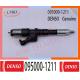 095000-1211 original Diesel Engine Fuel Injector 095000-1211 6156-11-3300 6156-11-3301, 095000-0800 for Komatsu PC400-7