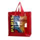 London Paris Design Pp Woven Shopping Bag Building Design Woven Polypropylene Bags With Handles