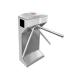 Entrance Anti-Tailgating Pedestrian Gate Tight-Spaced Semi-Auto Mini Tripod Turnstile