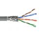 High Flame Retardant Grade Copper Lan Cable 8.4mm Category 6+ IEC 61156 5