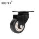 2.5inch 3inch 4inch Industry Duty Black PU/PVC Caster Wheel with Customization Option