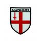 UK England Shield Flag Embroidered Patches Iron On Fabric Badges For Coat Arms
