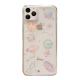 Shine Glitter Shockproof Phone Cases Gold Foil Moon Space For Iphone 11 Pro Max