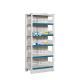 Double-sided Medicine Display Rack for Hospital Supplies Organization and Storage