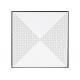 Acoustic Ceiling Tiles Perforated Suspended Panel With Fireproof Nonwoven Fabric