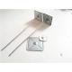 12ga Diameter Insulation Hanger Pins , Perforated Base Insulation Pins 250mm Length