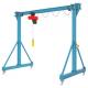 Manual Control Electric Mobile Gantry Crane Multi Directional Movement Heavy Load Capacity