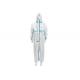 Anti Virus Hooded Disposable Protective Coveralls
