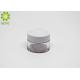 Small Capacity Clear PETG Face Mask Jar 15g Round Face Cream Containers
