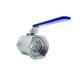 DN8-DN100 Stainless Steel One Piece Ball Valve with Butterfly and Atmospheric Valve