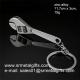 Metal spanner keychains wholesale, metal lever tools key holder manufacturer China