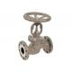 Red Wet Type Fire Hydrant Type A182 F22 Water Globe Valve 2 Way Pedestal With Control Outlet