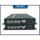 2-ch bidirectional dual way 3G-SDI fiber extender with Gigabit Ethernet over single core fiber