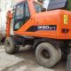 Orange Doosan Excavator 15T 0.68m Bucket 105HP 1800 Working Hours
