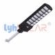 18W Black Led Solar Street Lights Outdoor With High Bright SMD5730 Sensor Street Lamp