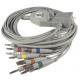 Burdick Ek10  EKG Cable 10 Leads Banana 4.0 End 12 Months Warranty