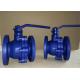 Grey Iron Material Water Medium Floating Ball Valve Size 80mm