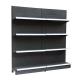 Single side Black Shelf With Display Board Factory Price