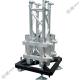 5000kg Load Portable Electric Light Tower Telescopic Lift Truss System Silver or Black