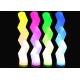 Festival Inflatable Lighting Decoration Wave Tube Red / Green / Blue Color