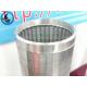 40 Slot Johnson Type Vee Shaped Wire Screen For Water Well Filter