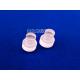 Clear Transparent Optical Glass Lens Customized Shape Available 0.02mm Size