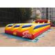 Commercial Inflatable Games 3 Lanes Bungee Run For Outdoor Interactive Sports