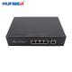 Gigabit POE Ethernet Switch 10/100/1000Mbps 4 POE Port to Uplink Port POE Switch for CCTV