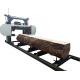 Woodworking Machinery Mobile Diesel Hardwood Cutting Portable Band Sawmill