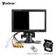 HD Monitor Vehicle Reversing Systems 7 Inch TFT LCD Wide Screen 120°Angle