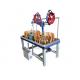 Auto Stop Motion 3 Strands Cable Braiding Machine High Speed Twisting