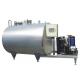 1000L 10000L Milk Cooling Equipment / Stainless Steel Mixing Tanks With Motor ABB Siemens