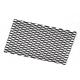 2.4m Length Expanded Metal Wire Mesh Galvanized Steel Black Powder Coated